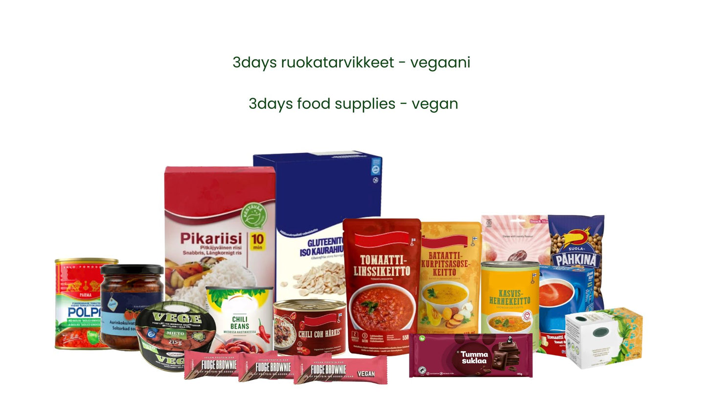 3days ruokapakkaus